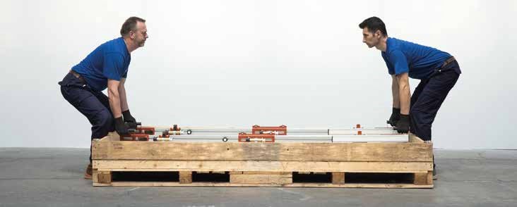 Placi portelanate de dimensiuni mari Plus Manipulare placi portelanate mari Plus Keope