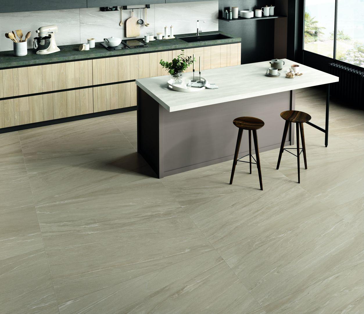 Gresie stil nordic amenajare bucatarie Bucatarie amenajata in stil nordic