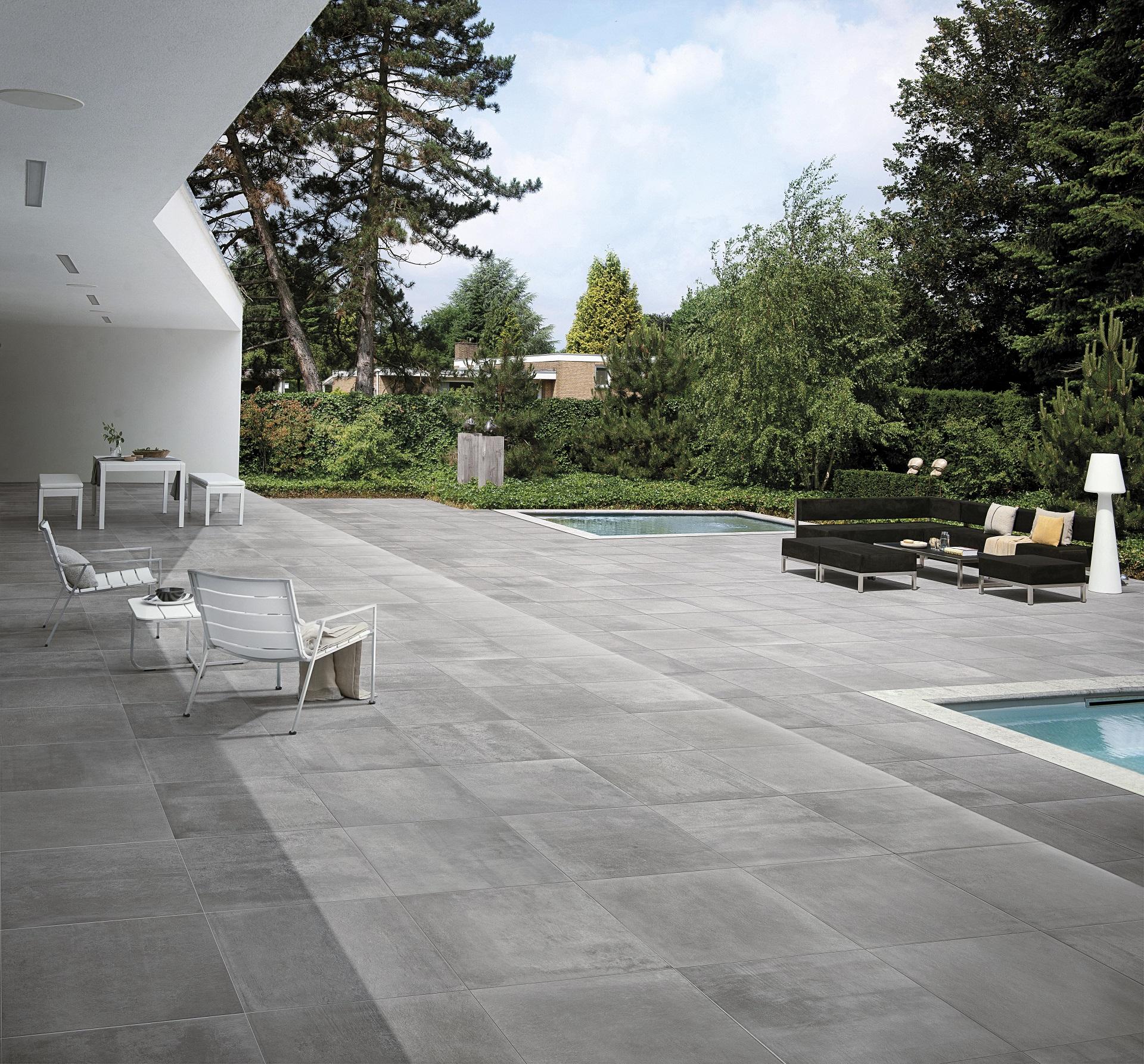 Gresie italia stil nordic terasa Terasa amenajata cu gresie de exterior stil nordic