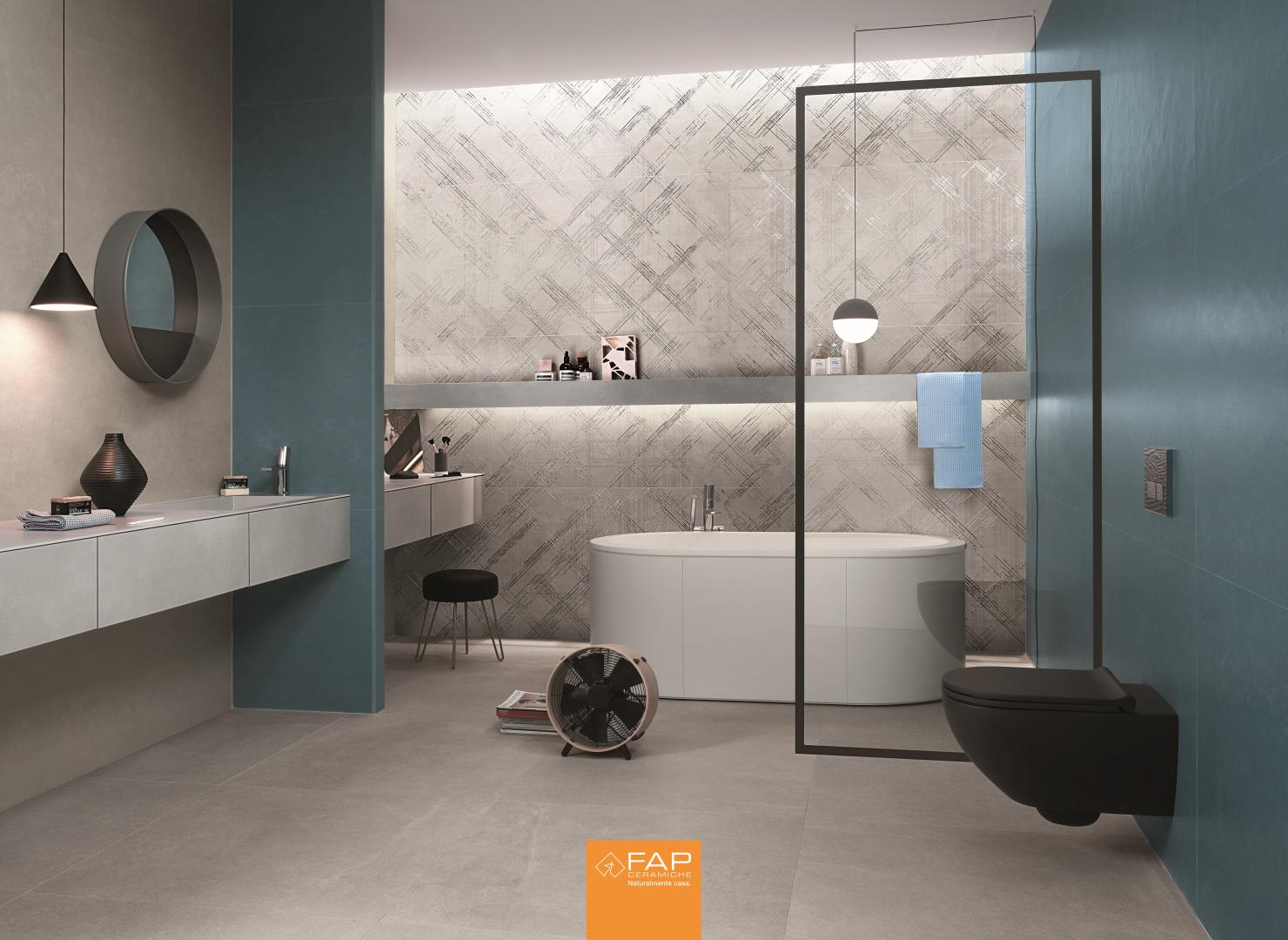 Baie amenajata cu faianta Bloom Fap 