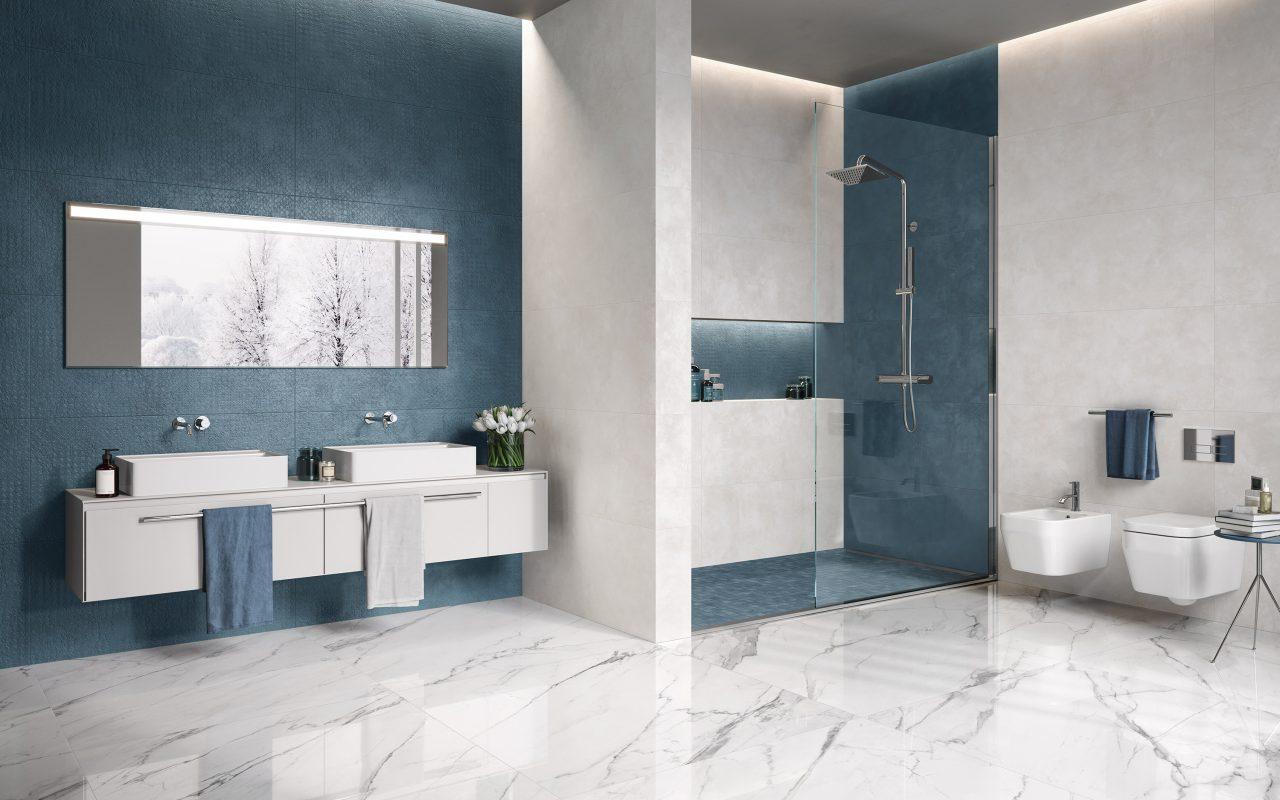 Faianta_baie_albastru_mat_Supergres