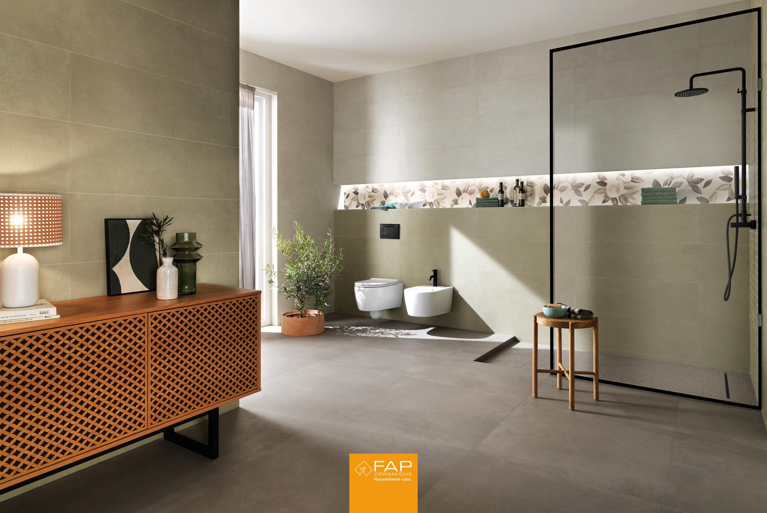 Baie cu gresie si faianta Summer Gada 