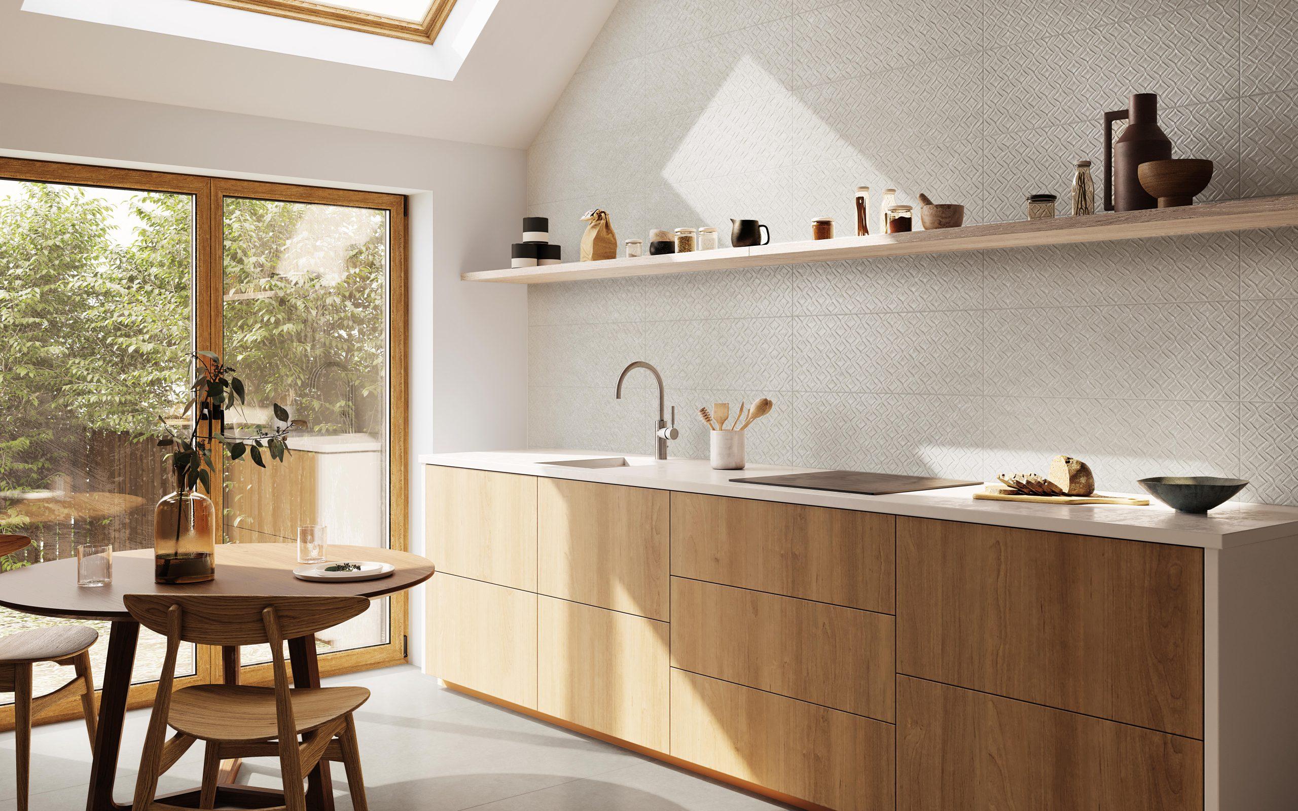 Bucatarie cu gresie si faianta Sheer Fap 