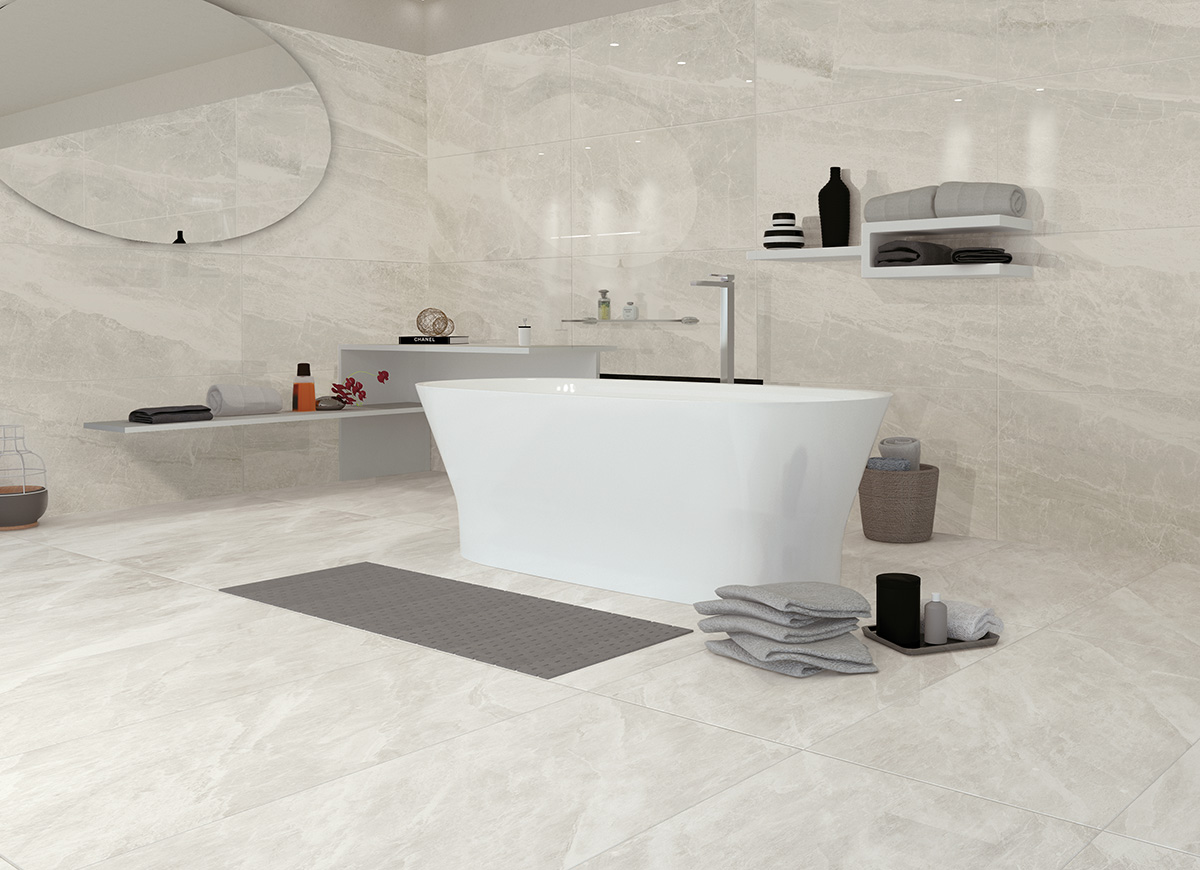 Amenajare cu placi mari Cashmere EK 