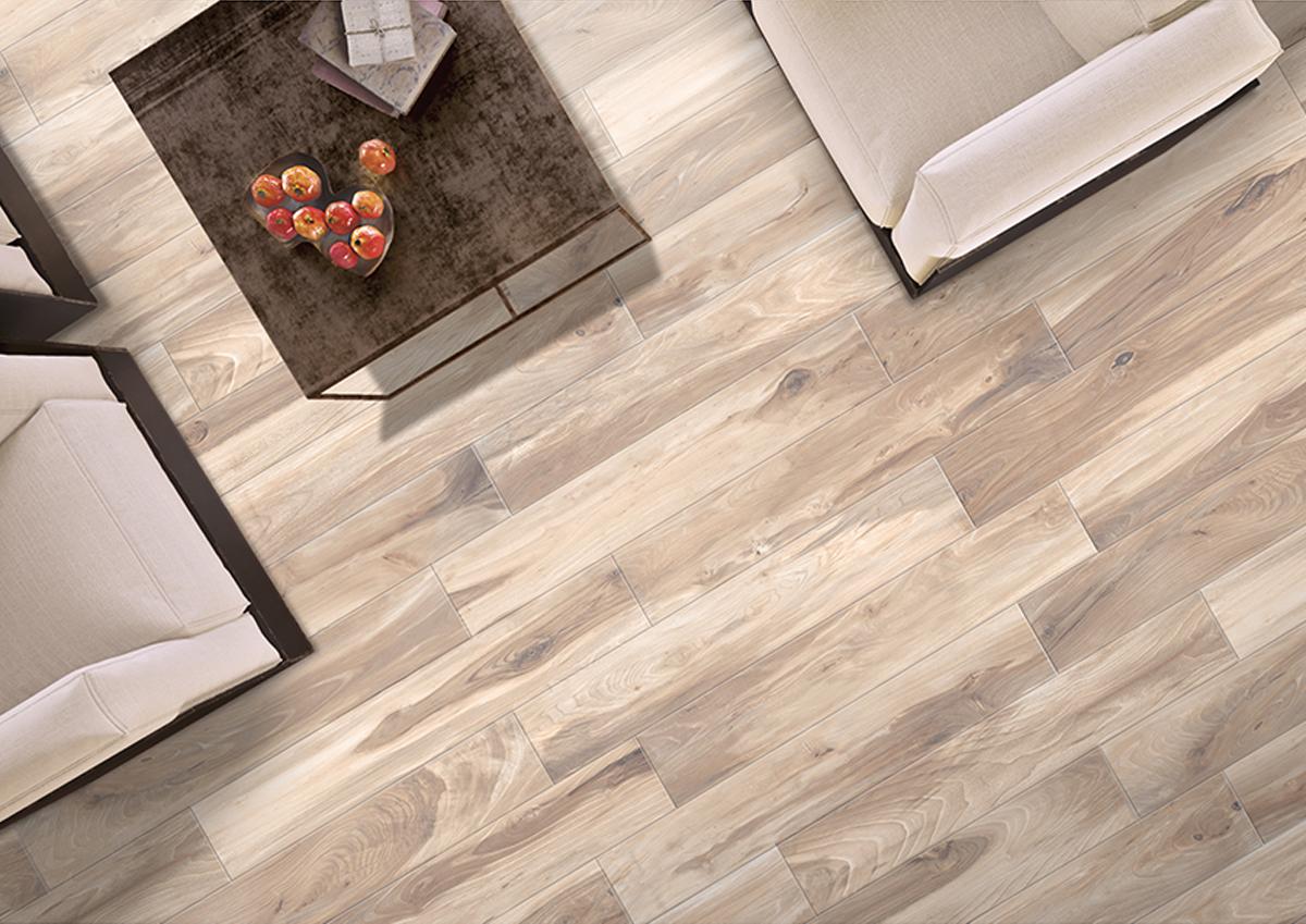 Amenajare cu gresie tip parchet Ek 