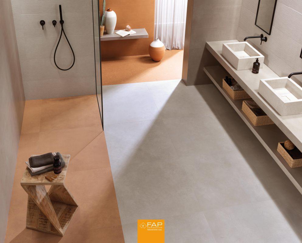 Baie cu Faianta Rectificata 30,5x91,5 cm Summer