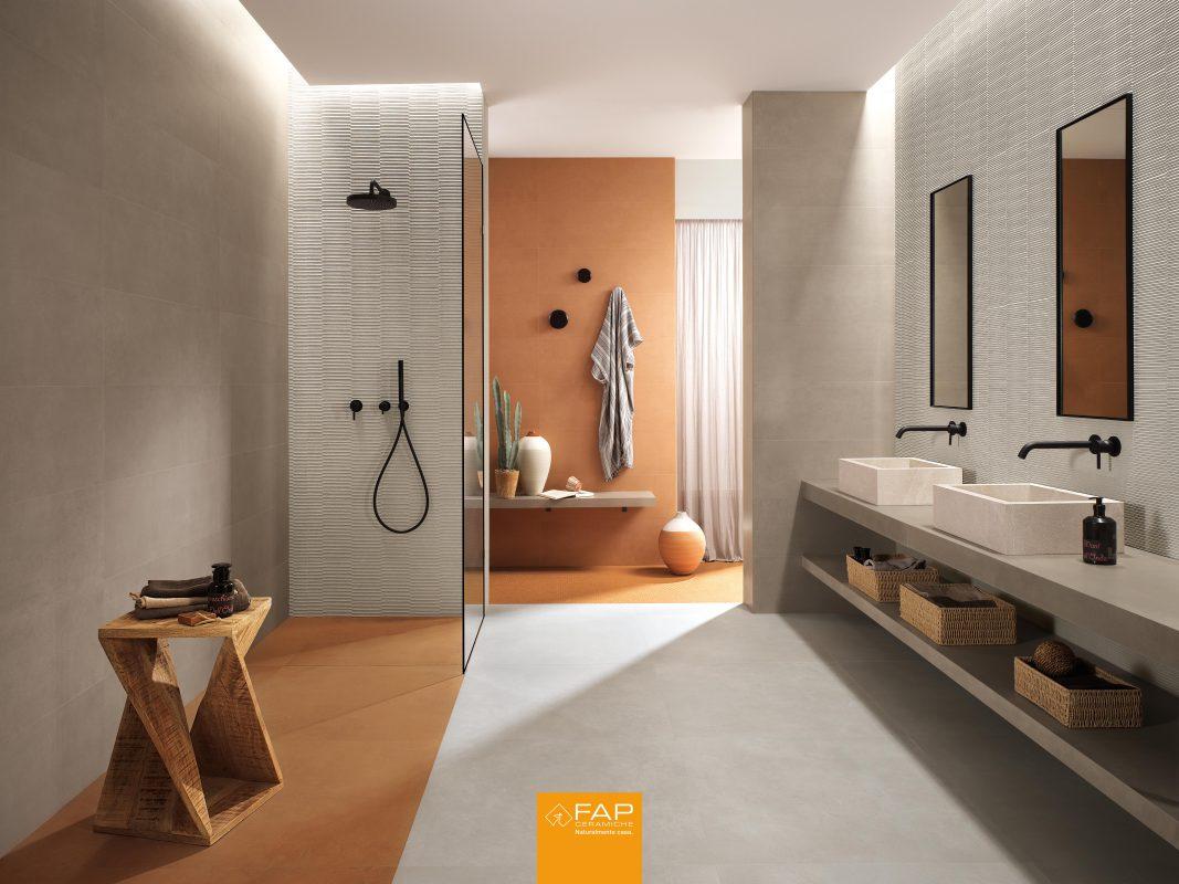 Baie cu Faianta Rectificata 30,5x91,5 cm Summer