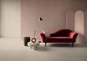 Living cu Gresie Portelanata Uni E.D. Paint