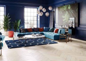 Parchet din lemn stratificat tip Chevron - imagine 5