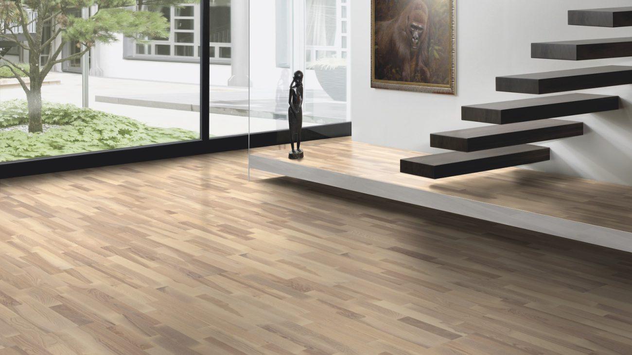 U06 Parchet Stejar Grey White 3S