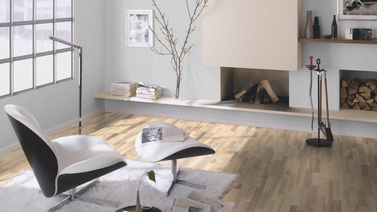 U06 Parchet Stejar Grey White 3S