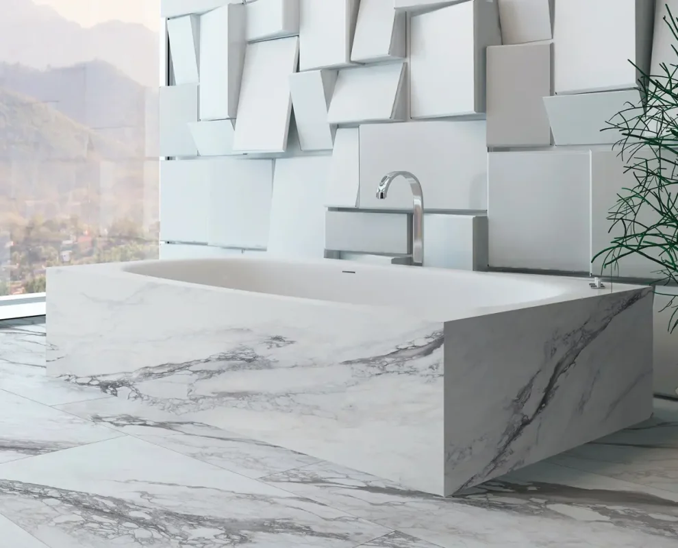 Baie-cu-gresie-aspect-marmura-bernini-EK-Gada-Ceramic
