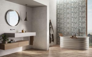 Baie Moderna cu Faianta si Decor Overtime