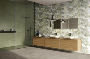 Baie cu Faianta Verde Decorata Your Match