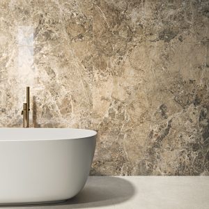 Baie cu Gresie Portelanata tip Marmura Purity - imagine 2