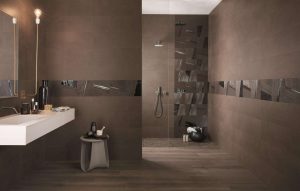 Baie cu Faianta Maro 25x75 cm Matt&More