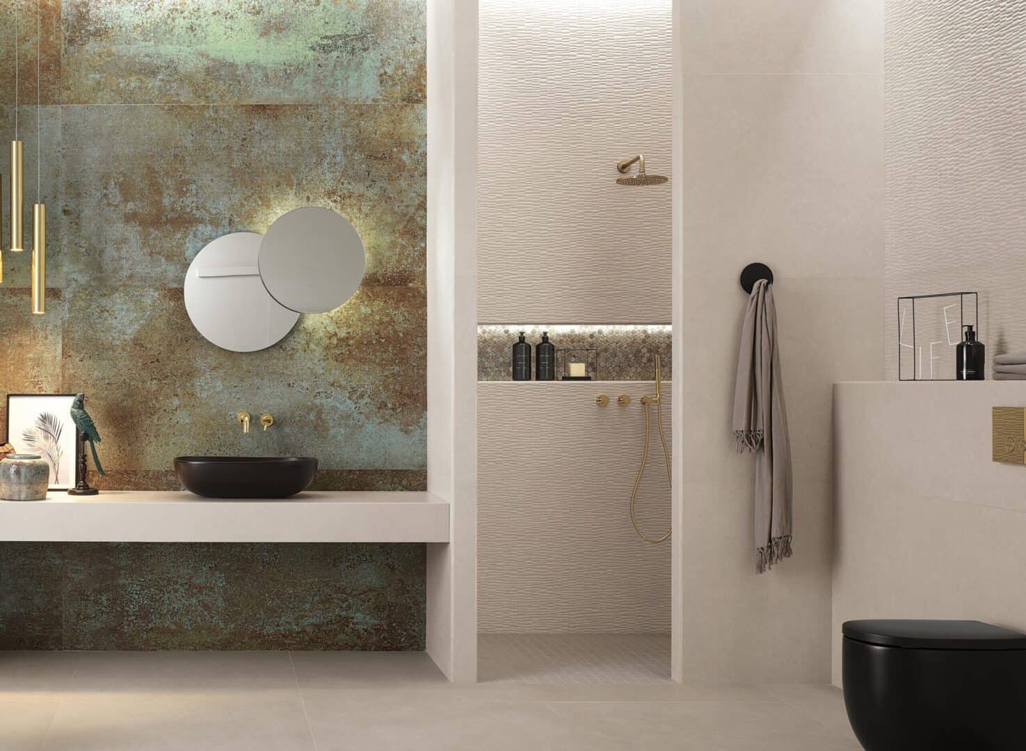 Faianta Baie Sheer si Decor 80x160 cm - imagine 1