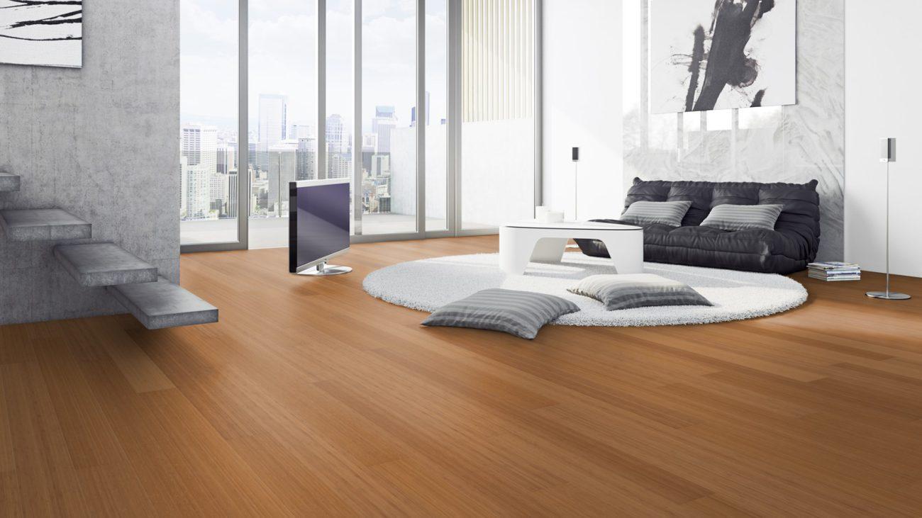 T13 Parchet Bambus Caramel Beige