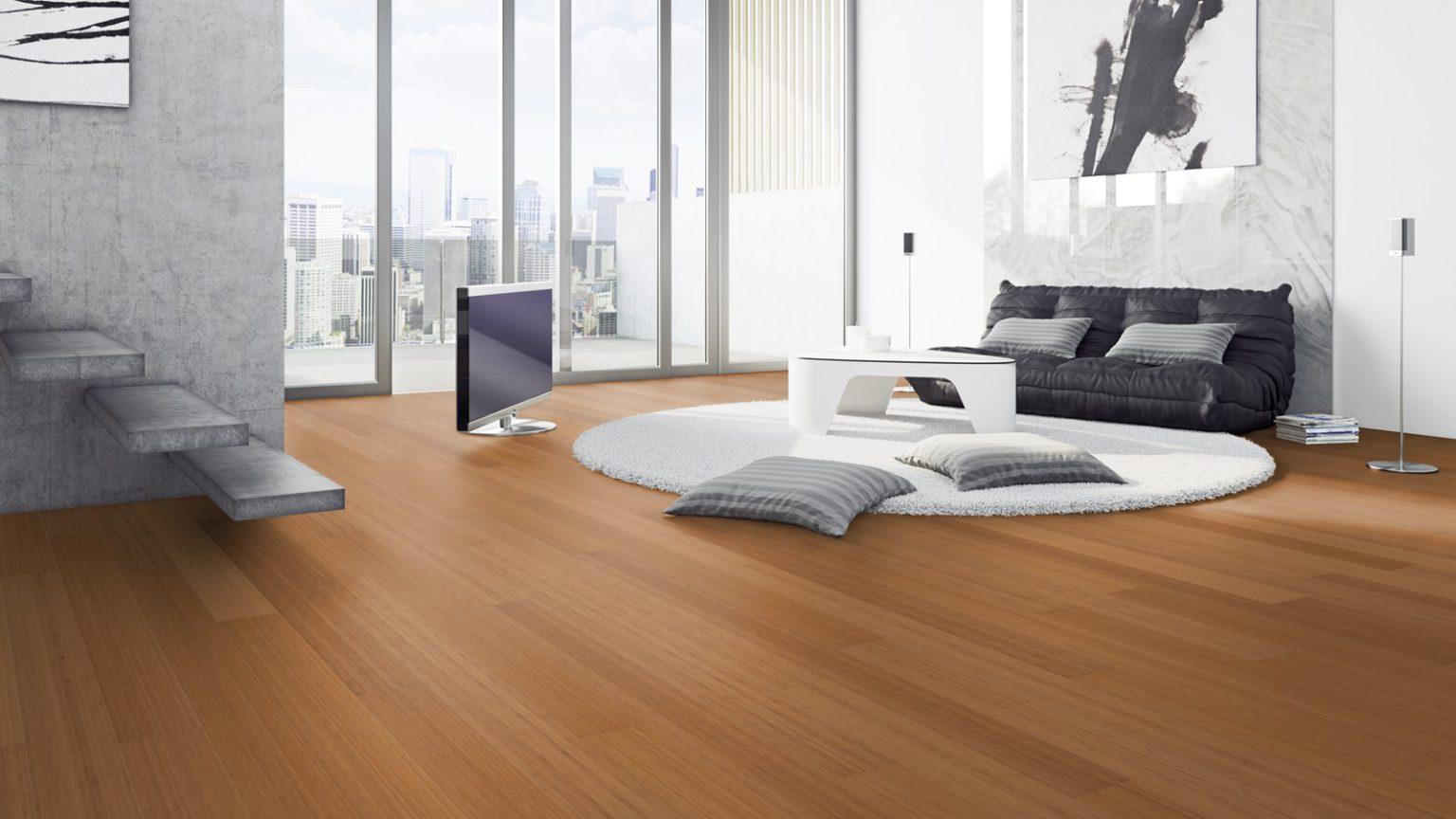 T13 Parchet Bambus Caramel Beige