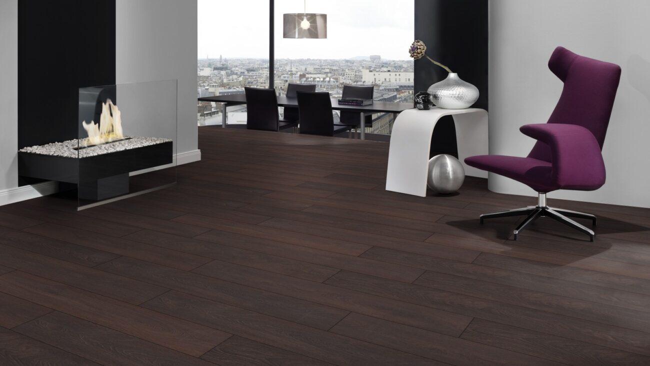LF12 Parchet Laminat Oak Deep Brown