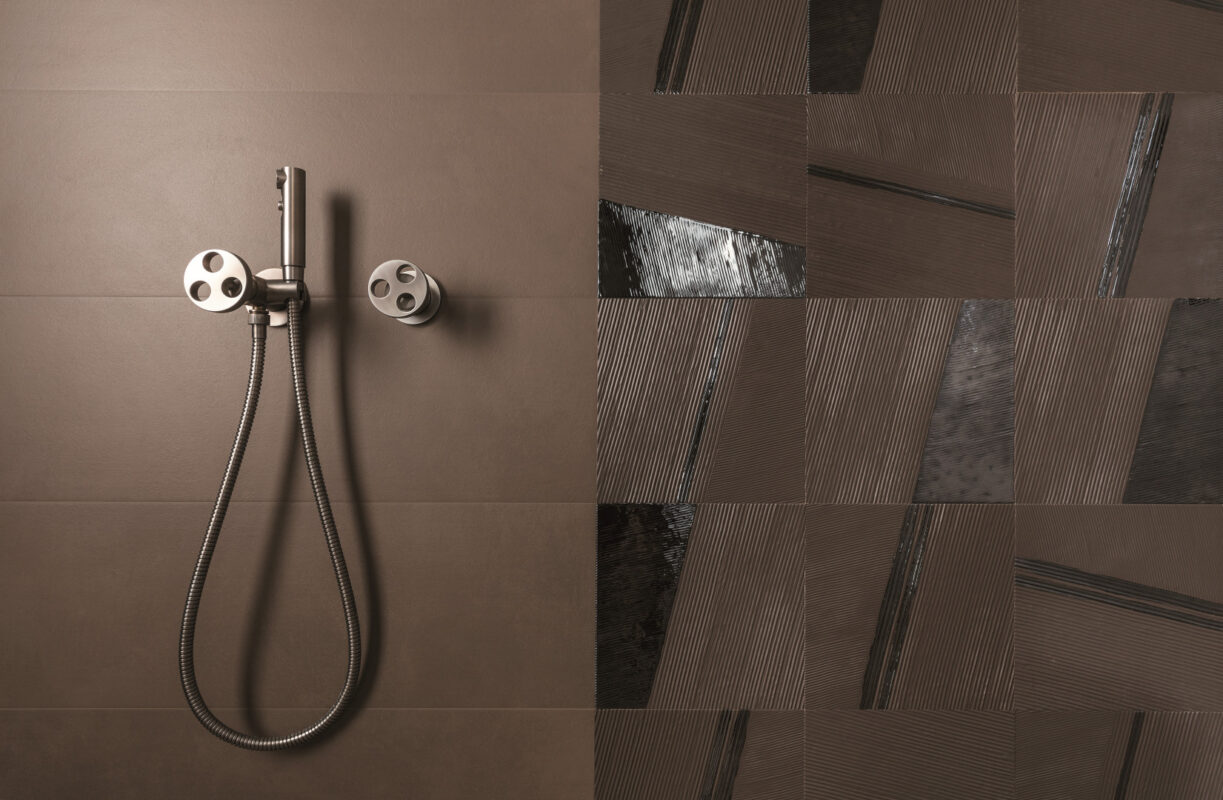 Baie cu Faianta Maro 25x75 cm Matt&More