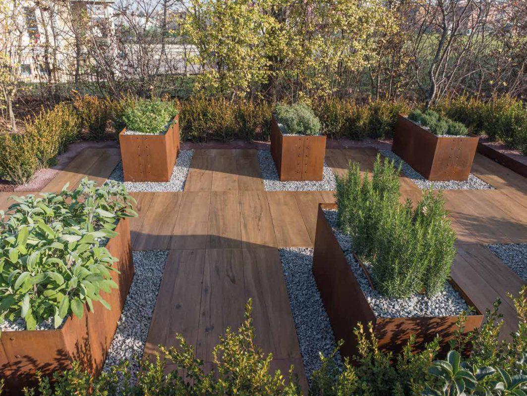 Gresie Portelanata 2 cm grosime Terasa Evoke Brown