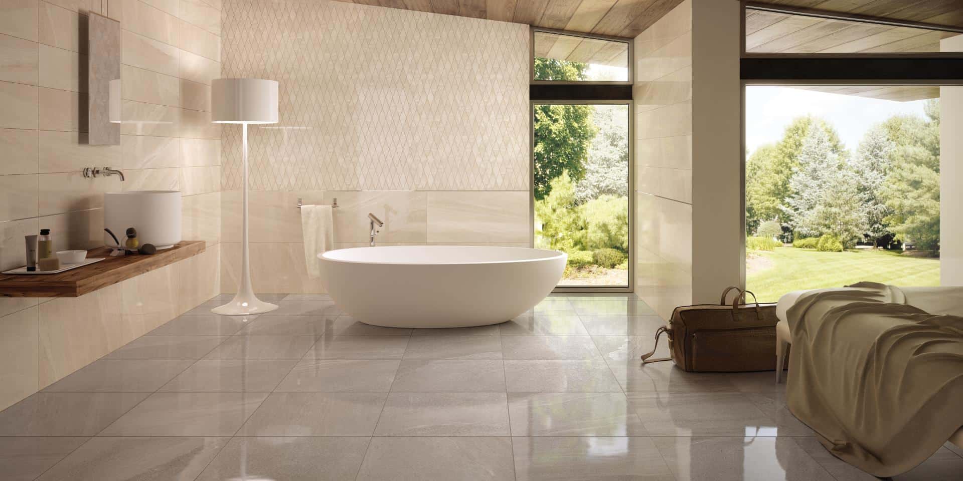 Gresie LAKE STONE 59x59 cm Gresie Lake Tan Lux 59x59 cm - imagine 1