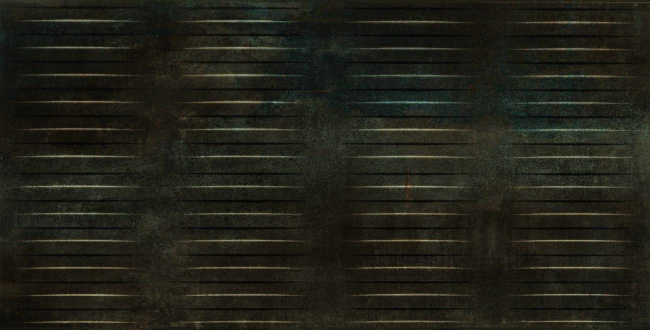 Baie cu Gresie aspect Metal Forge