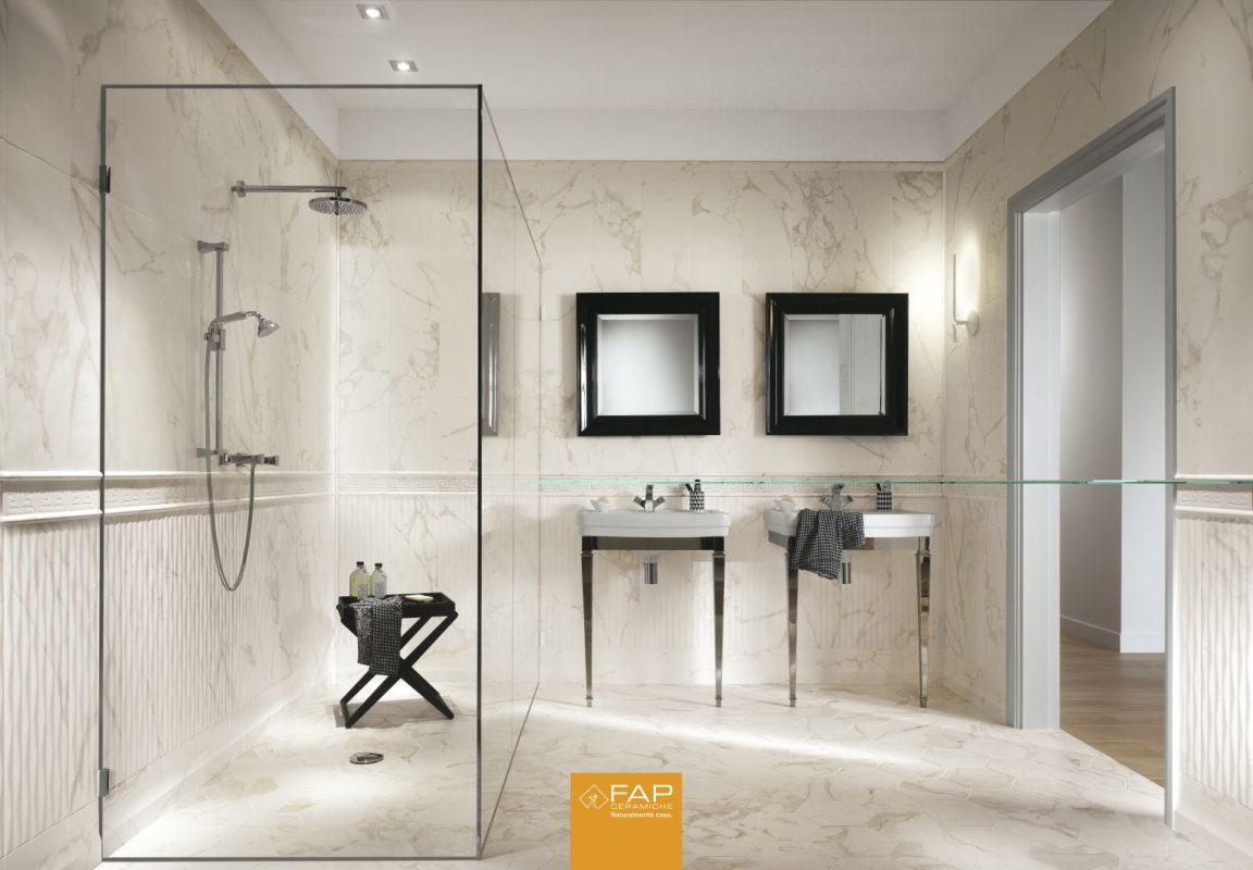 Faianta Calacatta Matt 25x75 cm