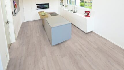 Parchet vinil LVT C02 Oak Helsinki amenajare bucatarie moderna