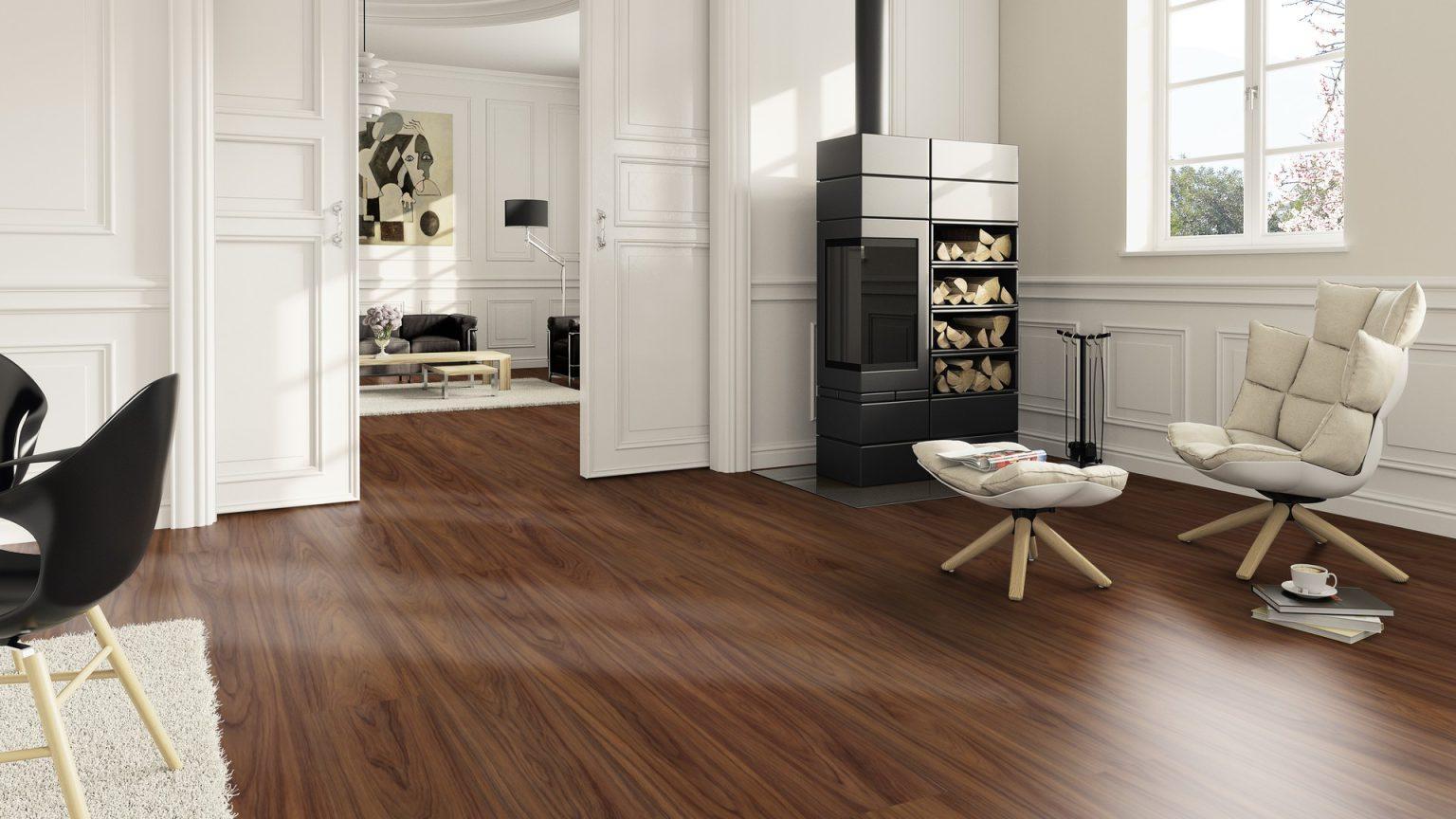Parchet vinil LVT Walnut AbuDhabi