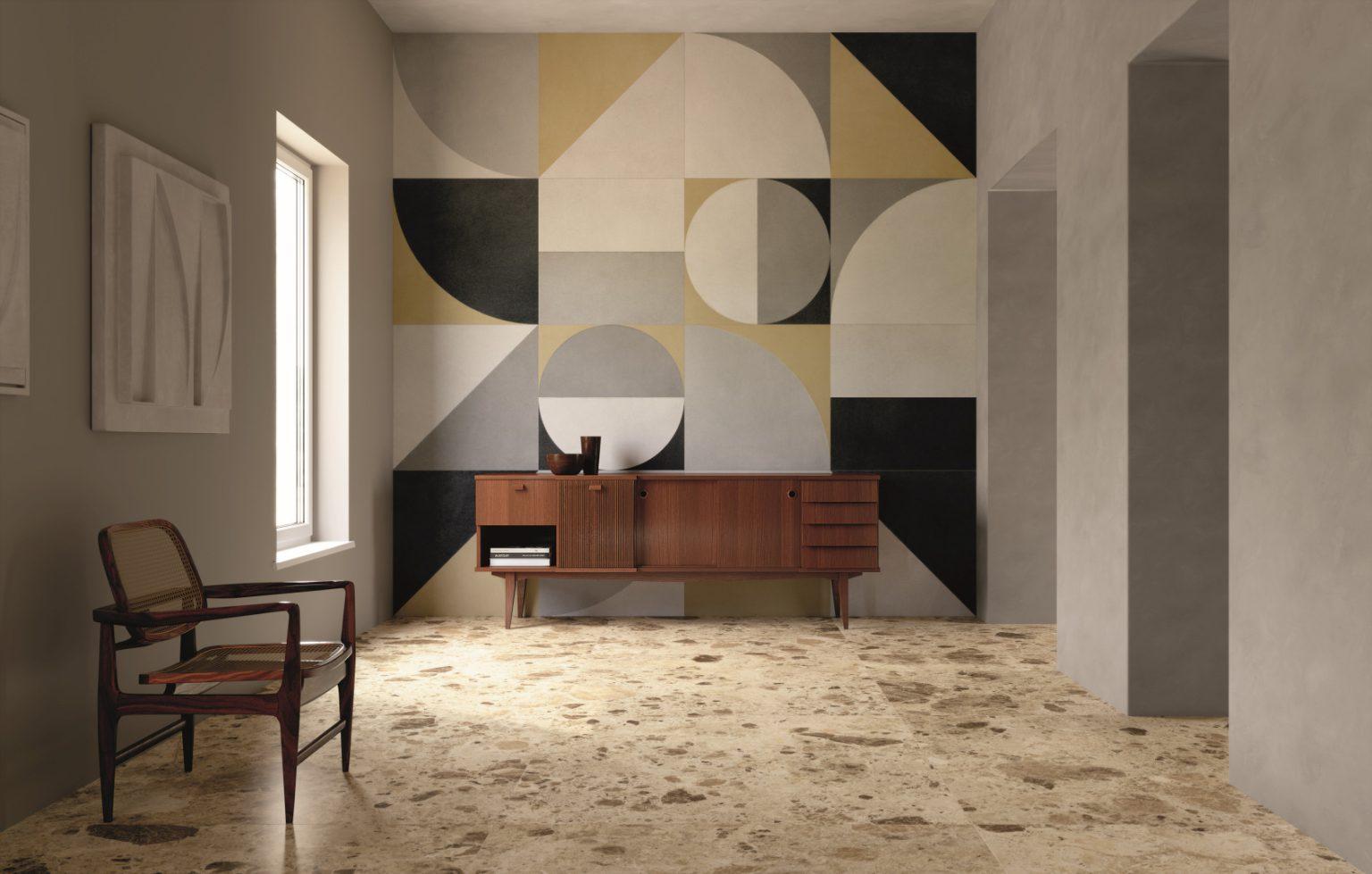 Living cu Faianta Decorata Murals