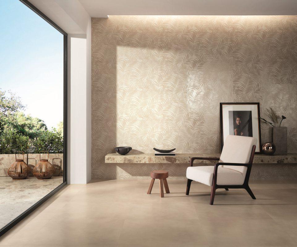 Living cu Gresie Portelanata Milano Mood