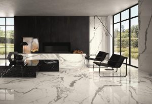 Gresie tip Marmura Lucioasa Placi Mari Roma Gold