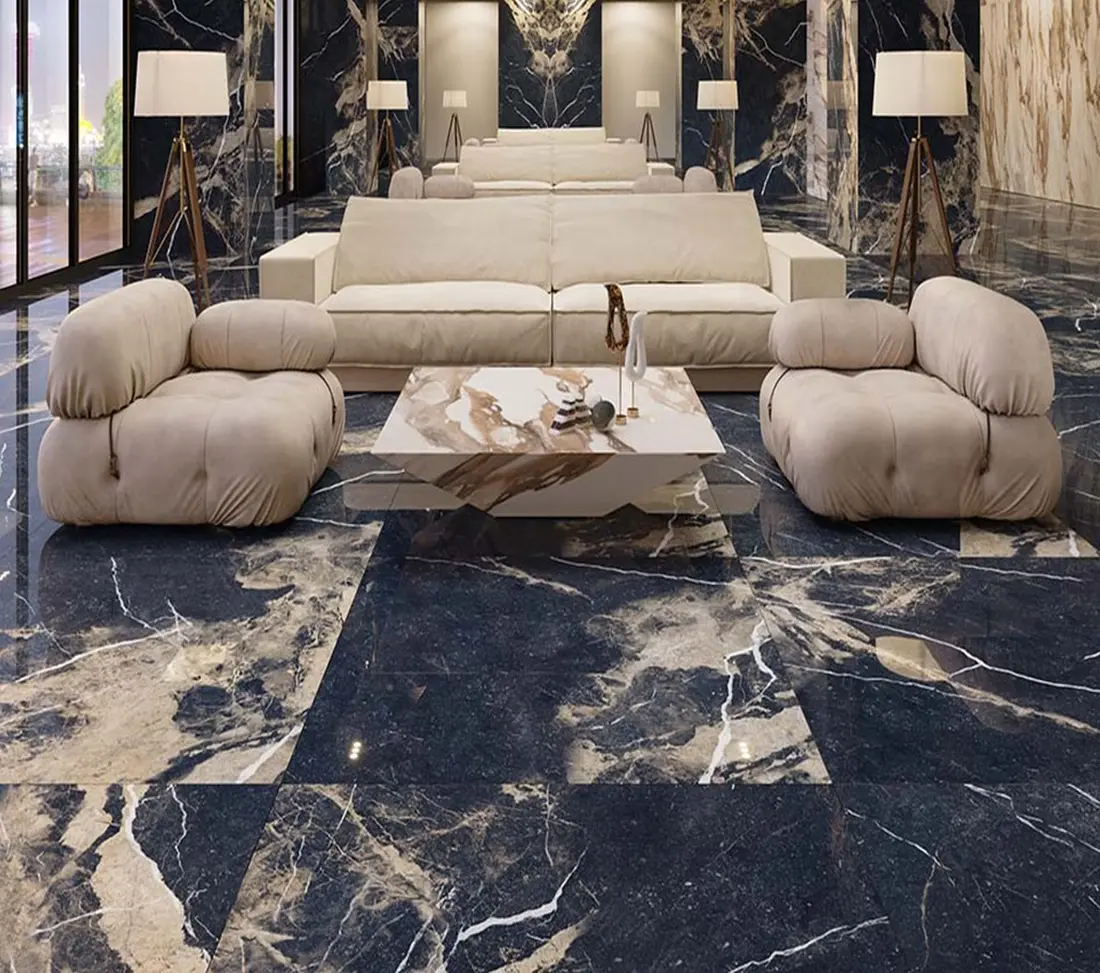 Gresie Living Pierre Black EK