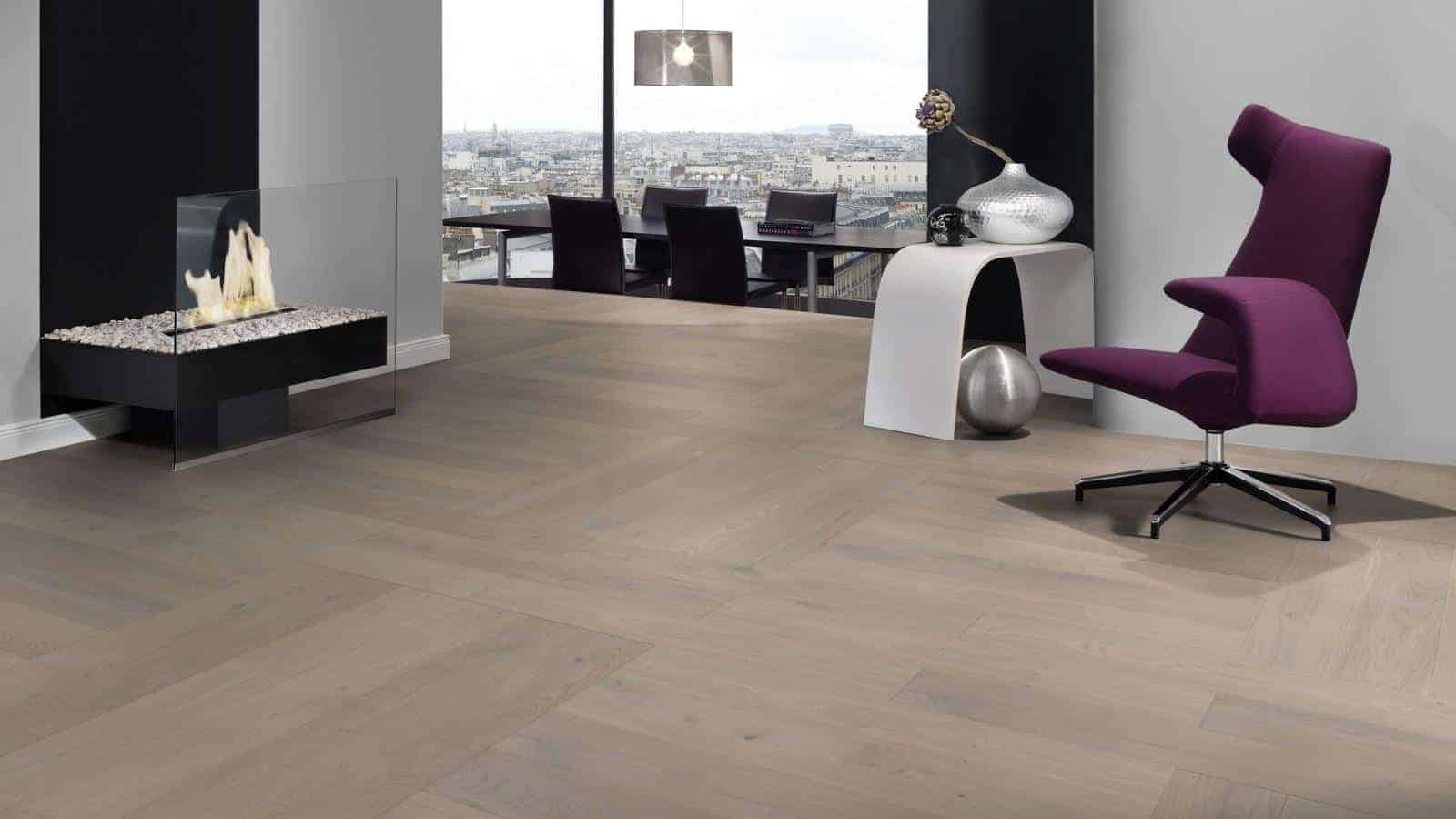 M02a Parchet stratificat Stejar Light Grey System Plank - imagine 3