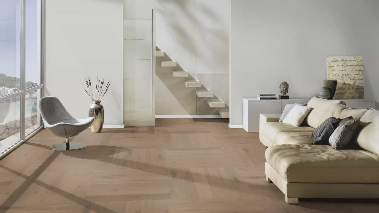 M04a Parchet Stejar Ochre Brown System Plank - imagine 4