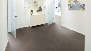 M05 Parchet stratificat Stejar Basalt Brown Herringbone - imagine 3