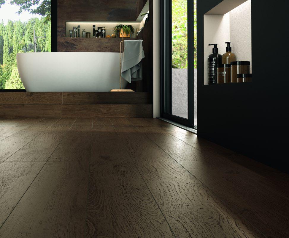 Gresie Aspect Lemn Artwood Amenajare Baie