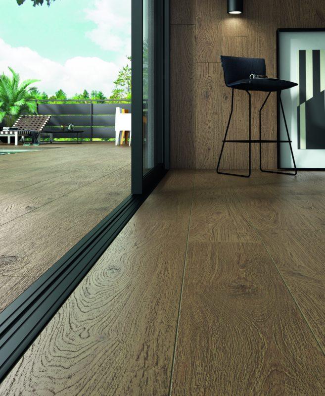 Bucatarie cu gresie tip parchet Artwood