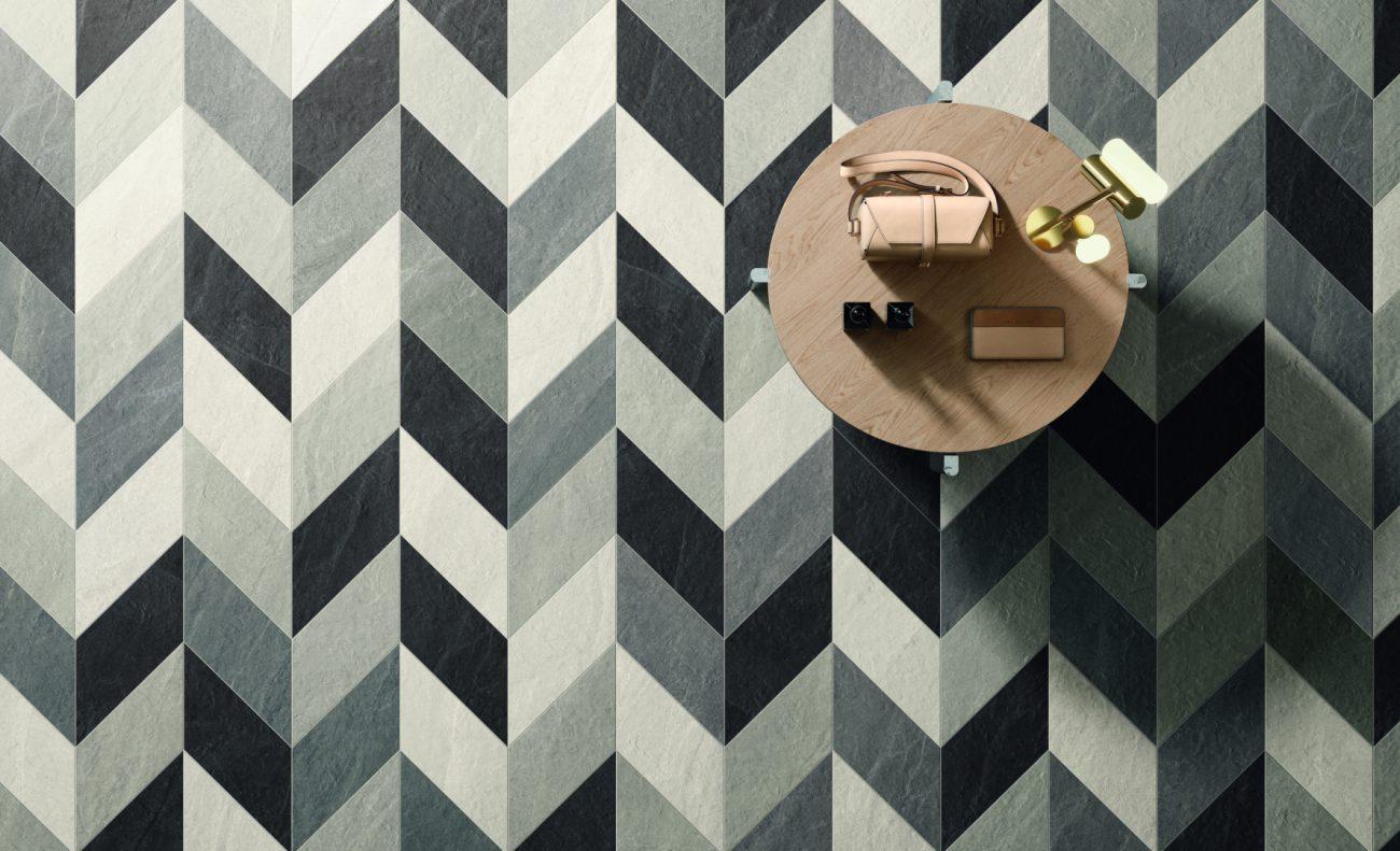 Gresie Portelanata si Decor Aspect Piatra AllBlack