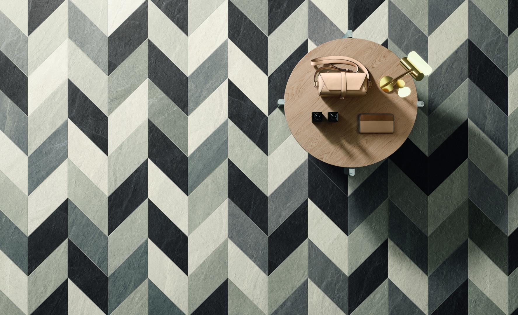 Gresie Portelanata si Decor Aspect Piatra AllBlack - imagine 2