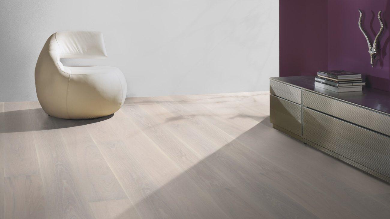 T03 Parchet Stejar Crystal White FP 200