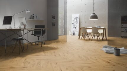 Parchet vinil LVT C05a Oak York amenajare birou modern living