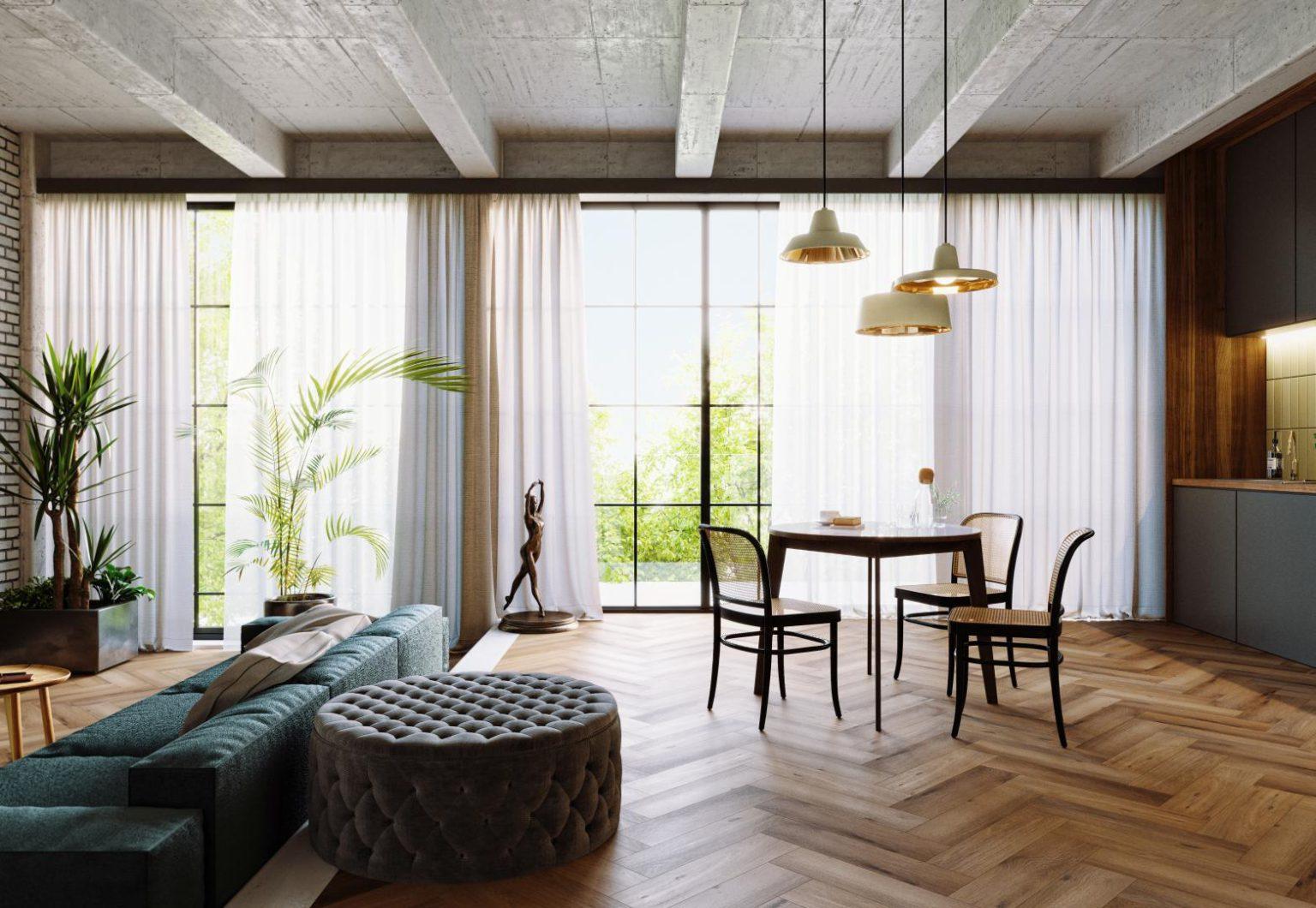 Parchet SPC Georgetown Herringbone