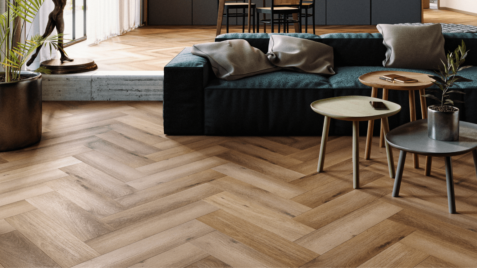 Parchet SPC Georgetown Herringbone