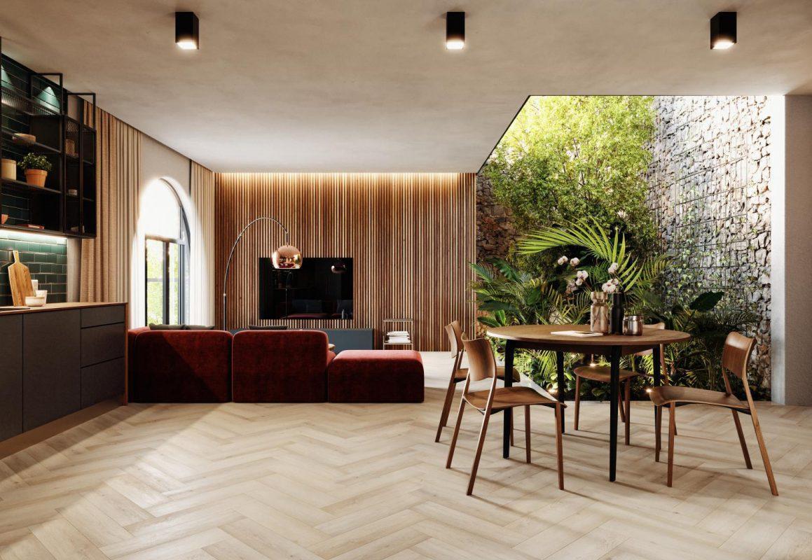 Parchet SPC Preston Herringbone