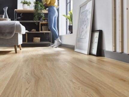 Parchet SPC Stejar Yankee Arbiton Wood amenajare living modern detaliu