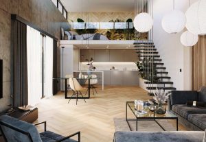 Parchet SPC Yankee Herringbone