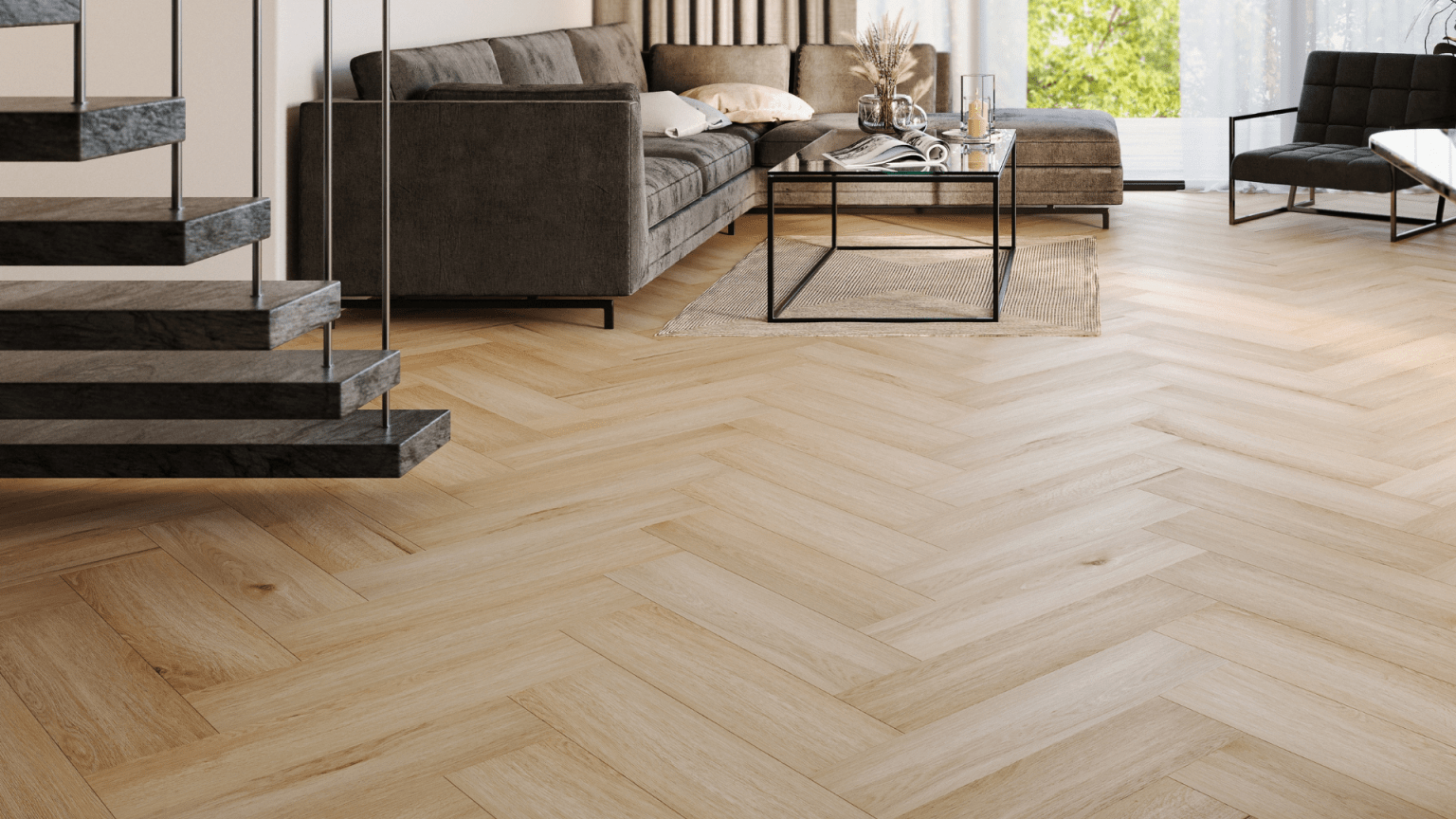 Parchet SPC Yankee Herringbone